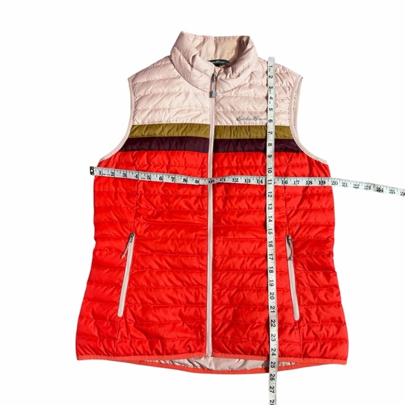 Eddie Bauer EB650 Down Quilted Full Zip Vest Womens Size Medium - Picture 3 of 8